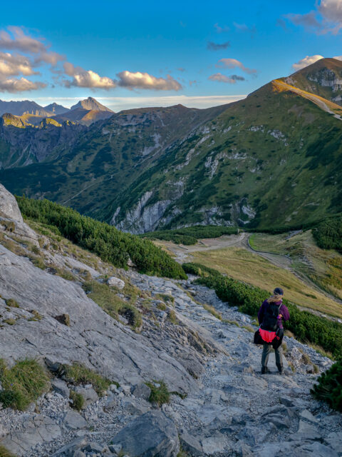 Giewont z Kasprowego Wierchu