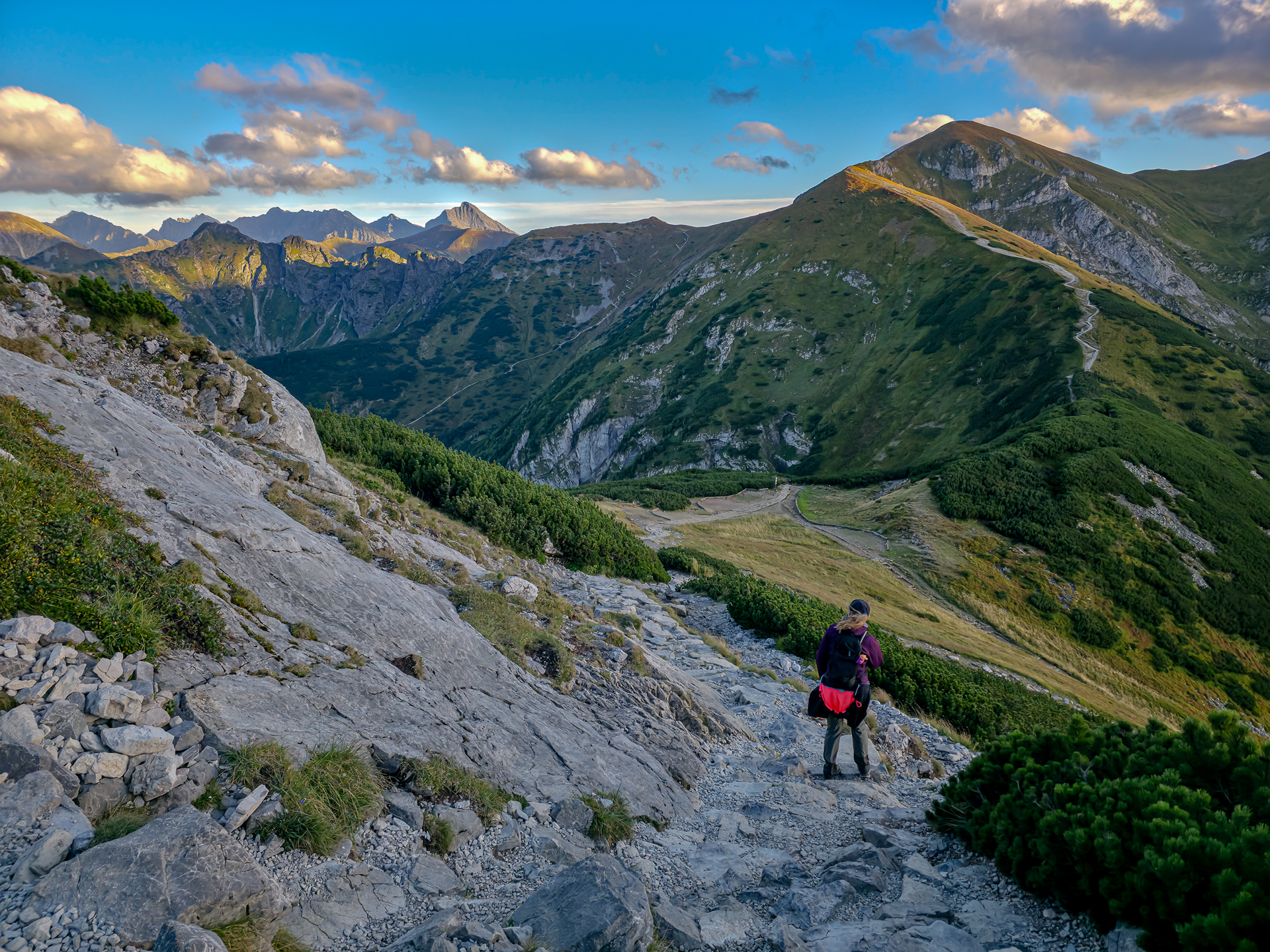 Giewont z Kasprowego Wierchu